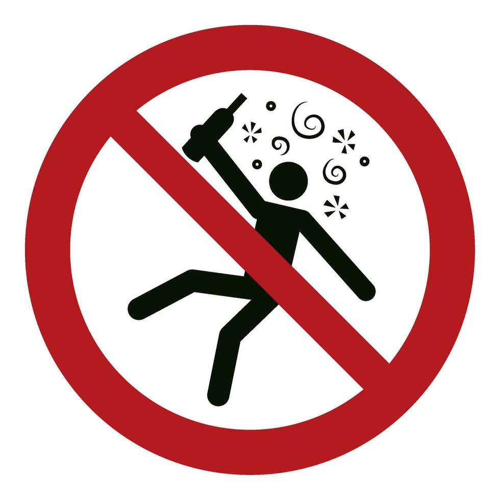 ISO 7010 Registered safety signs symbol pictogram Warnings Caution Danger Prohibition Not for people in the state of intoxication vector
