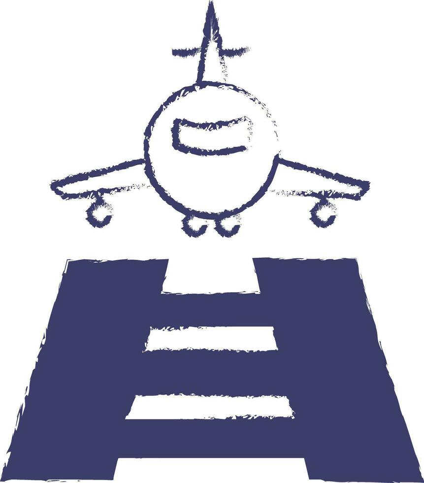 Passport hand drawn vector illustration