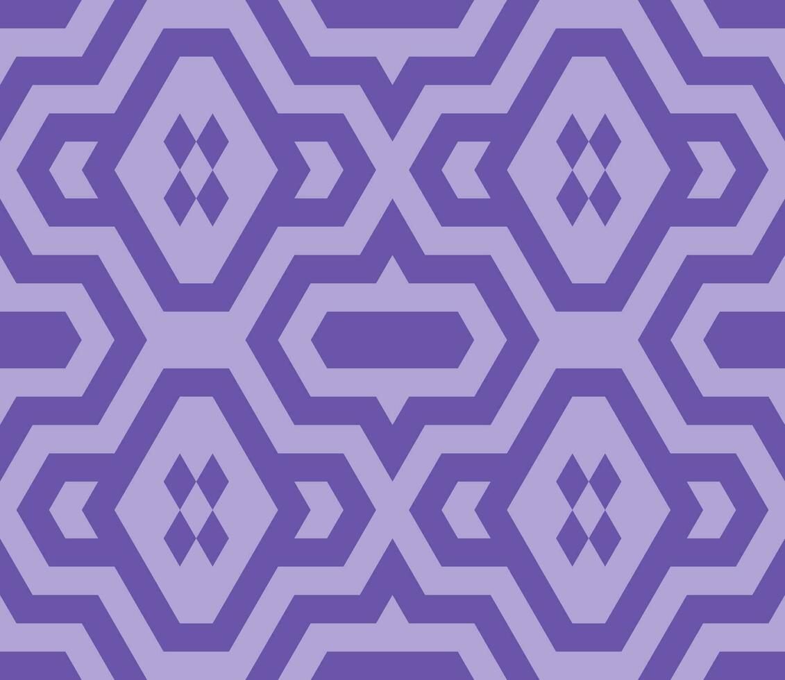 Striped abstract geometric seamless pattern with rhombuses. Tile background. Infinity wrapping paper with different shapes. Creative texture. vector