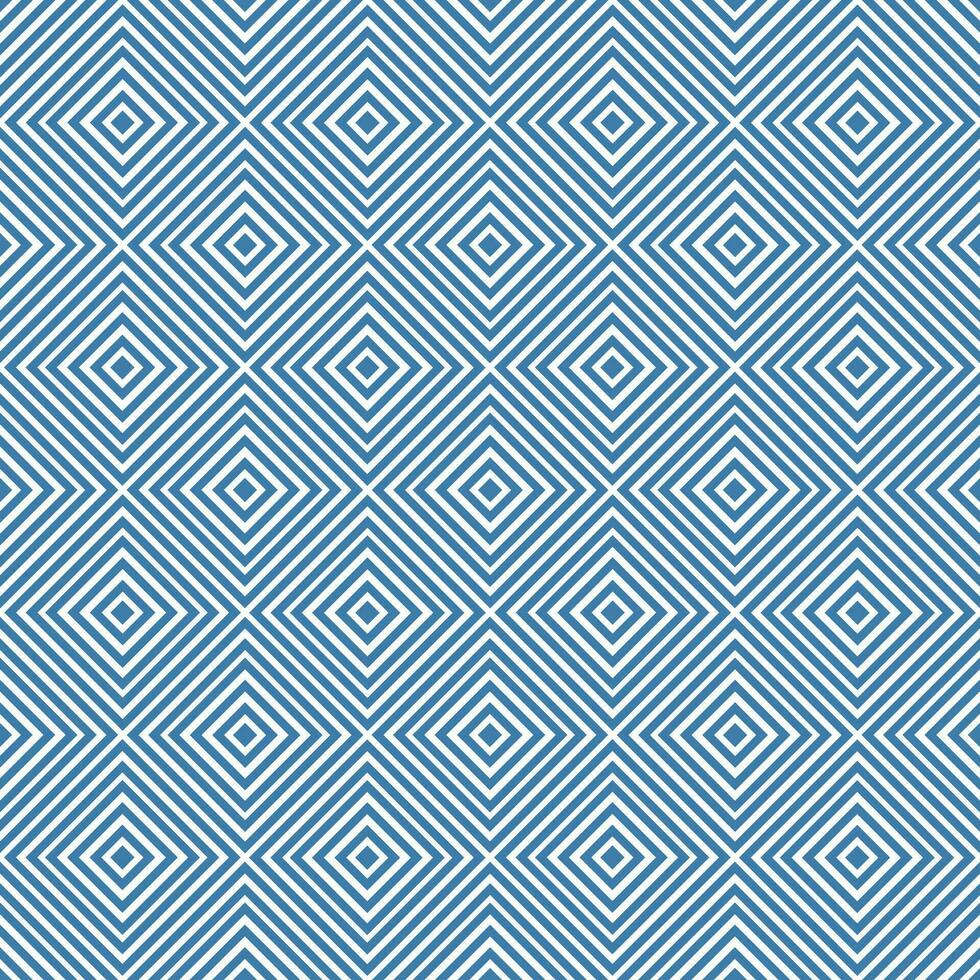 Striped abstract geometric seamless pattern with rhombuses. Tile background. Infinity wrapping paper with different shapes. Creative texture. vector