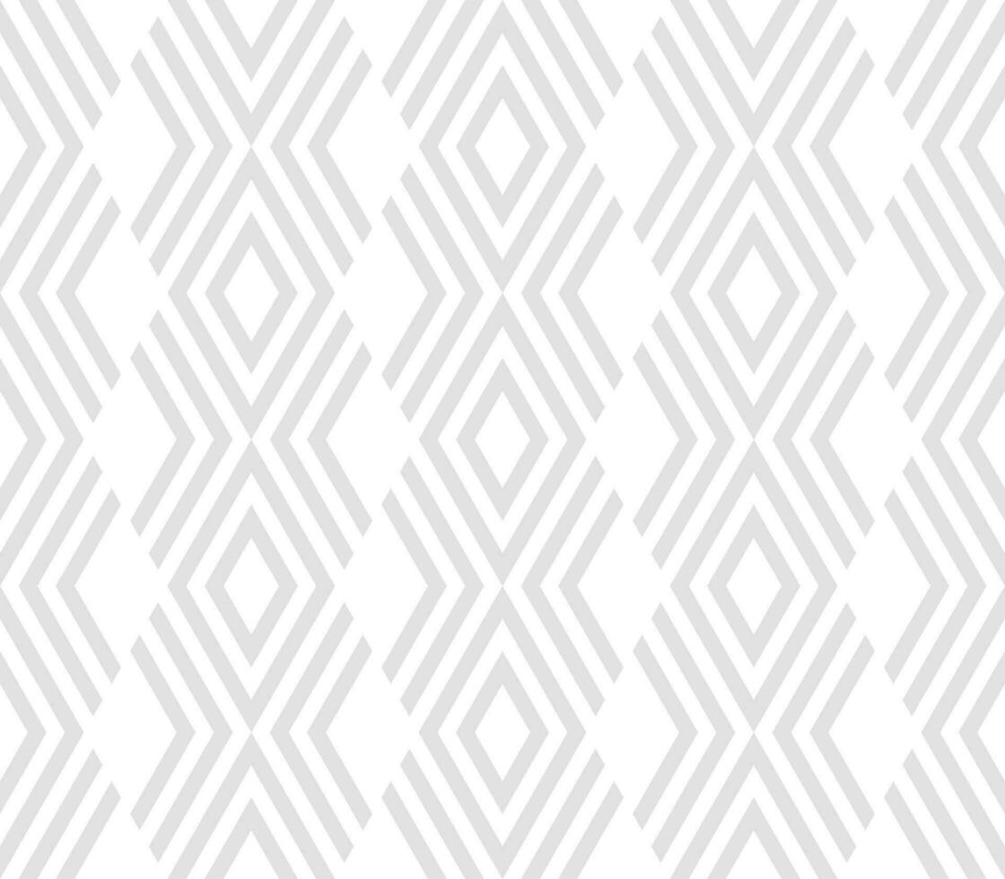 Ethnic seamless pattern with rhombuses, triangles, geometric shapes. Tribal geometrical background. vector