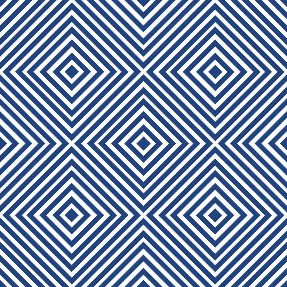 Striped abstract geometric seamless pattern with rhombuses. Tile background. Infinity wrapping paper with different shapes. Creative texture. vector