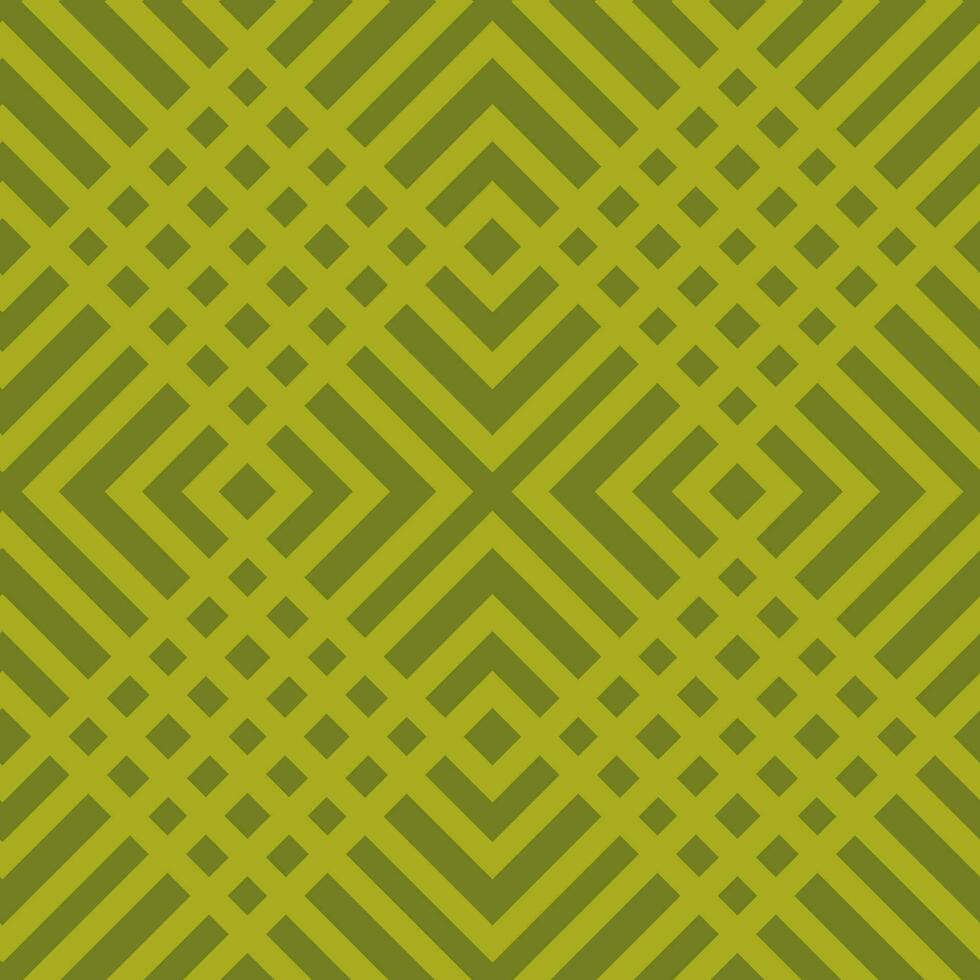 Striped abstract geometric seamless pattern with rhombuses. Tile background. Infinity wrapping paper with different shapes. Creative texture. vector