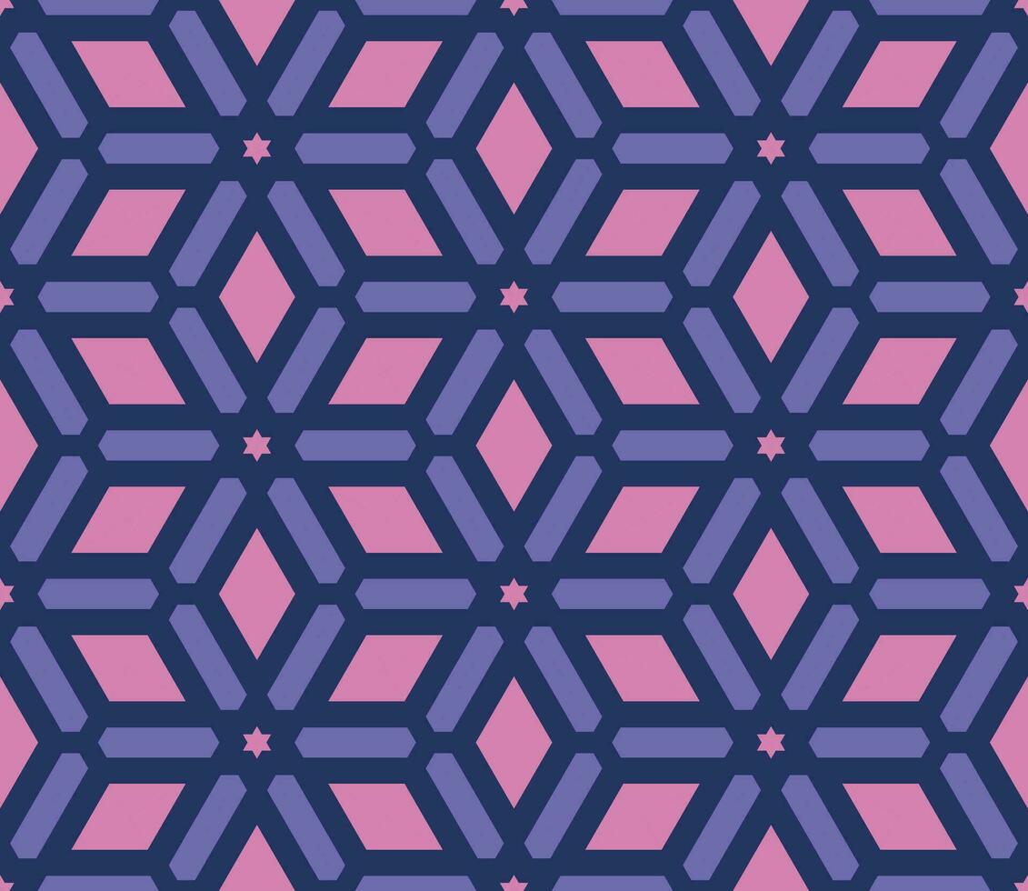 Abstract cartoon geometric seamless pattern with geo shapes. Geometry background. Infinity wrapping paper. vector