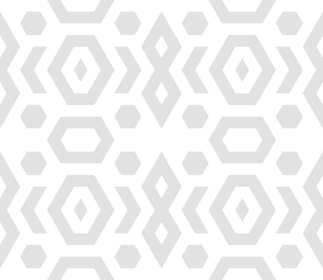 Ethnic seamless pattern with rhombuses, triangles, geometric shapes. Tribal geometrical background. vector