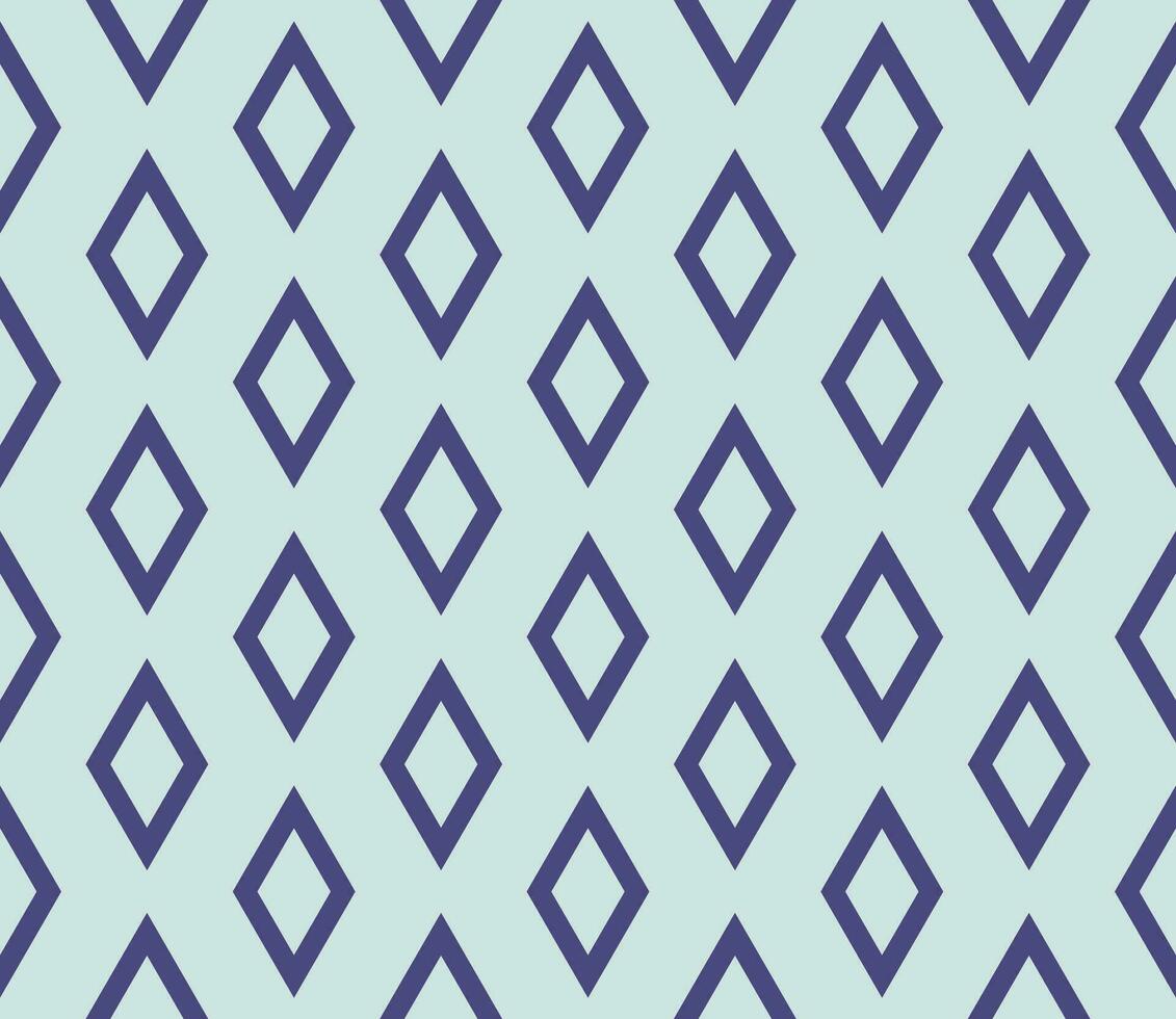 Striped abstract geometric seamless pattern with rhombuses. Tile background. Infinity wrapping paper with different shapes. Creative texture. vector