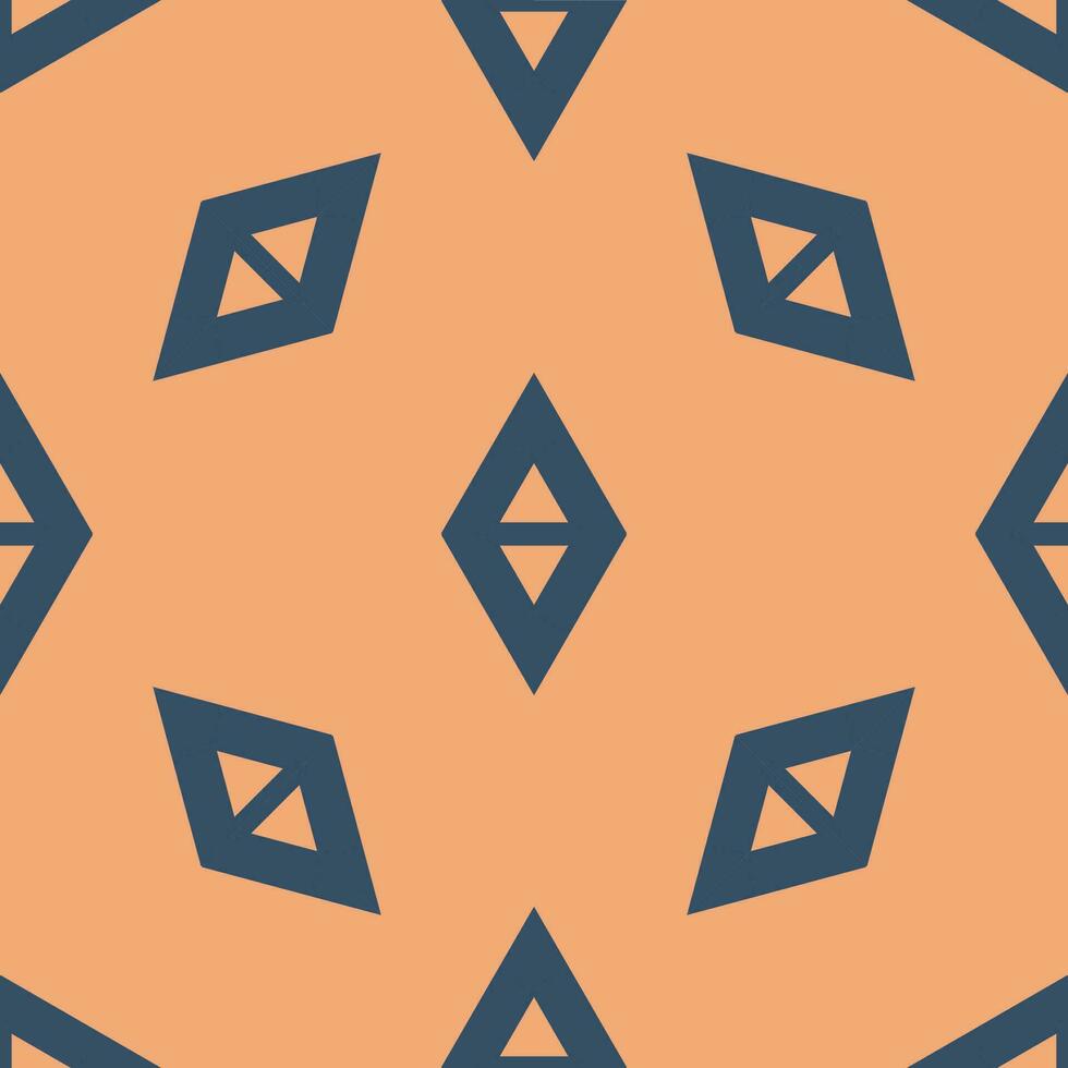 Striped abstract geometric seamless pattern with rhombuses. Tile background. Infinity wrapping paper with different shapes. Creative texture. vector