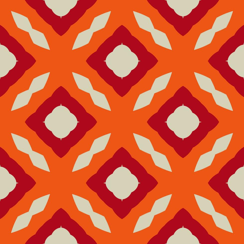 Abstract cartoon geometric seamless pattern with geo shapes. Geometry background. Infinity wrapping paper. vector