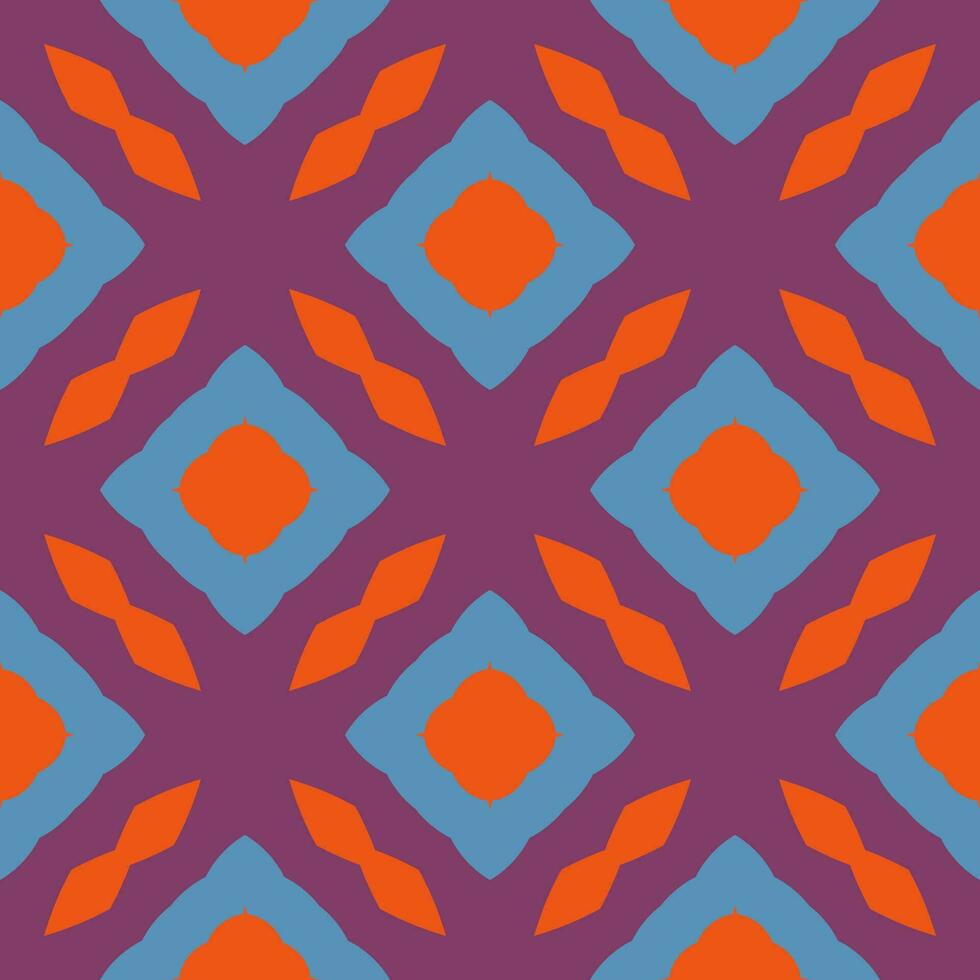 Abstract cartoon geometric seamless pattern with geo shapes. Geometry background. Infinity wrapping paper. vector