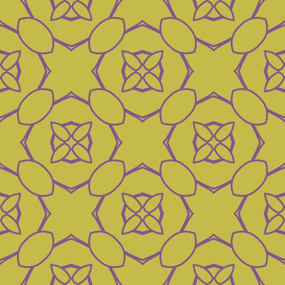 Striped abstract geometric seamless pattern with rhombuses. Tile background. Infinity wrapping paper with different shapes. Creative texture. vector