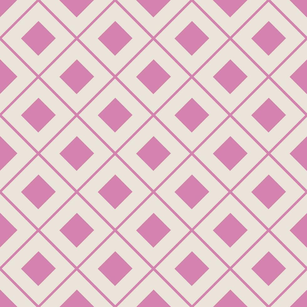 Ethnic seamless pattern with rhombuses, triangles, geometric shapes. Tribal geometrical background. vector