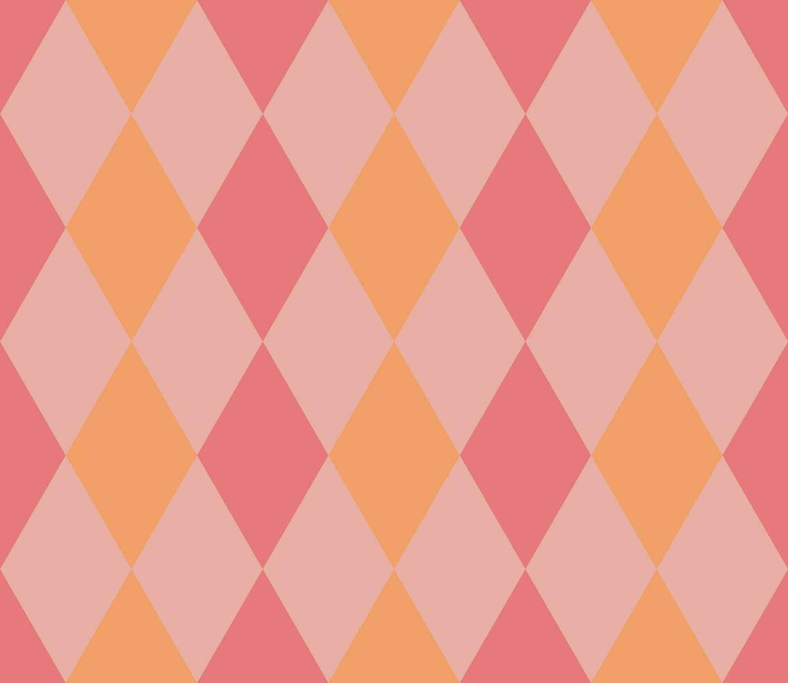 Ethnic seamless pattern with rhombuses, triangles, geometric shapes. Tribal geometrical background. vector