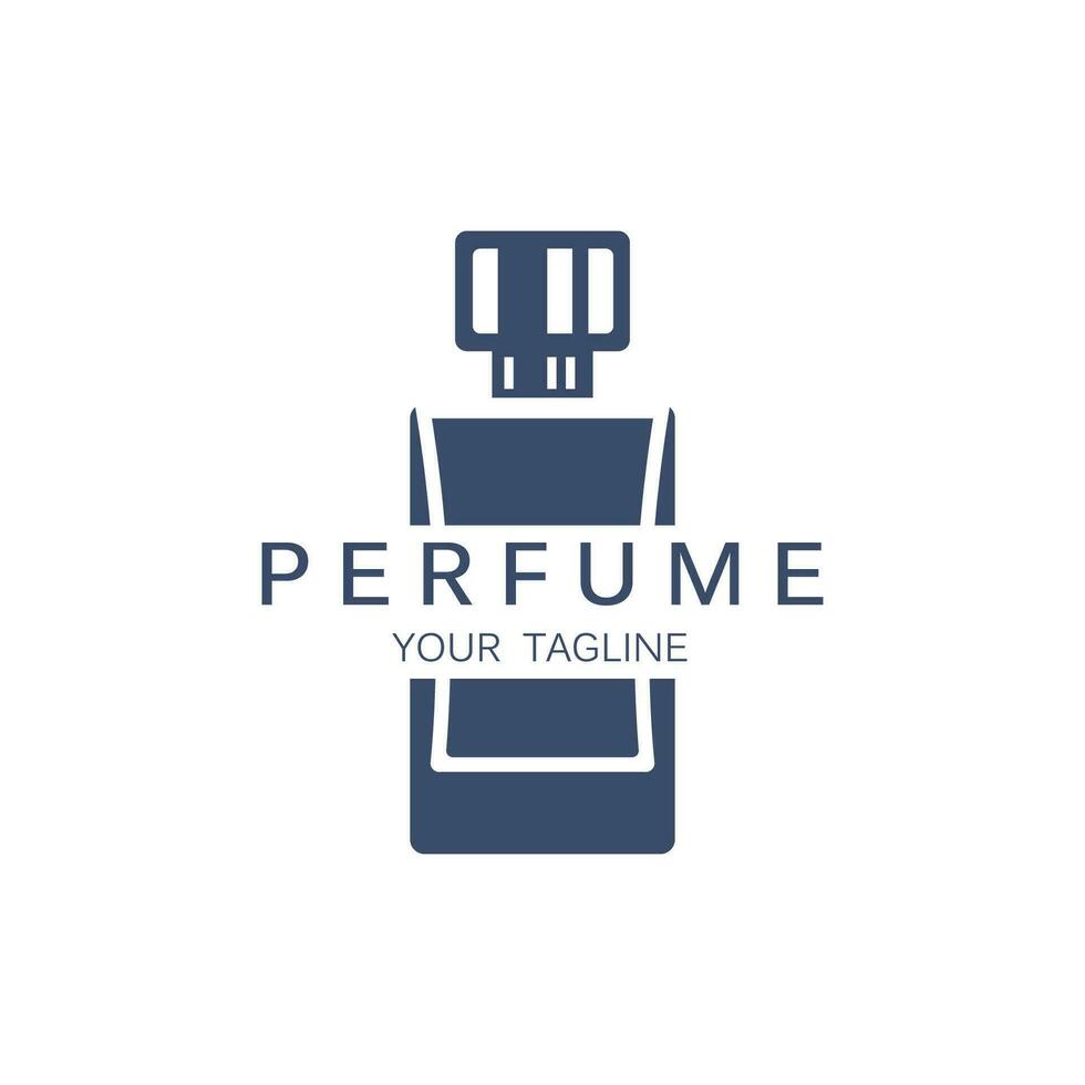 perfume logo vector icon illustration design