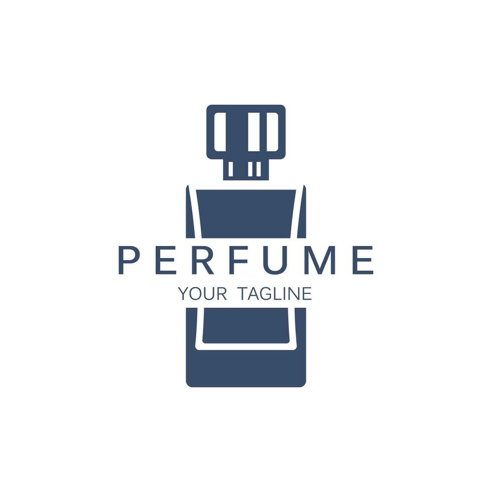 perfume logo vector icono ilustración diseño