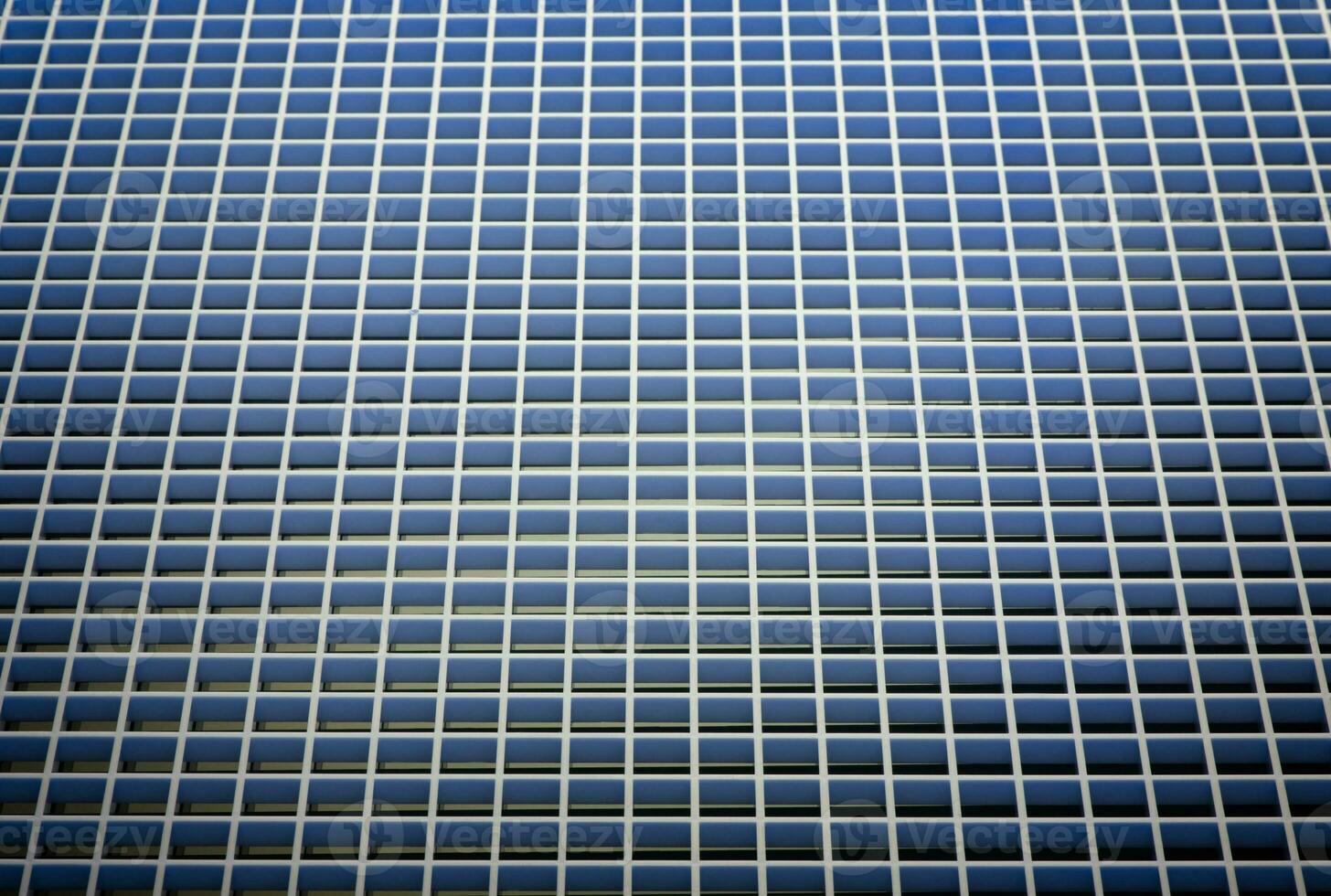 Grid Pattern on Blue Plexiglass Background photo