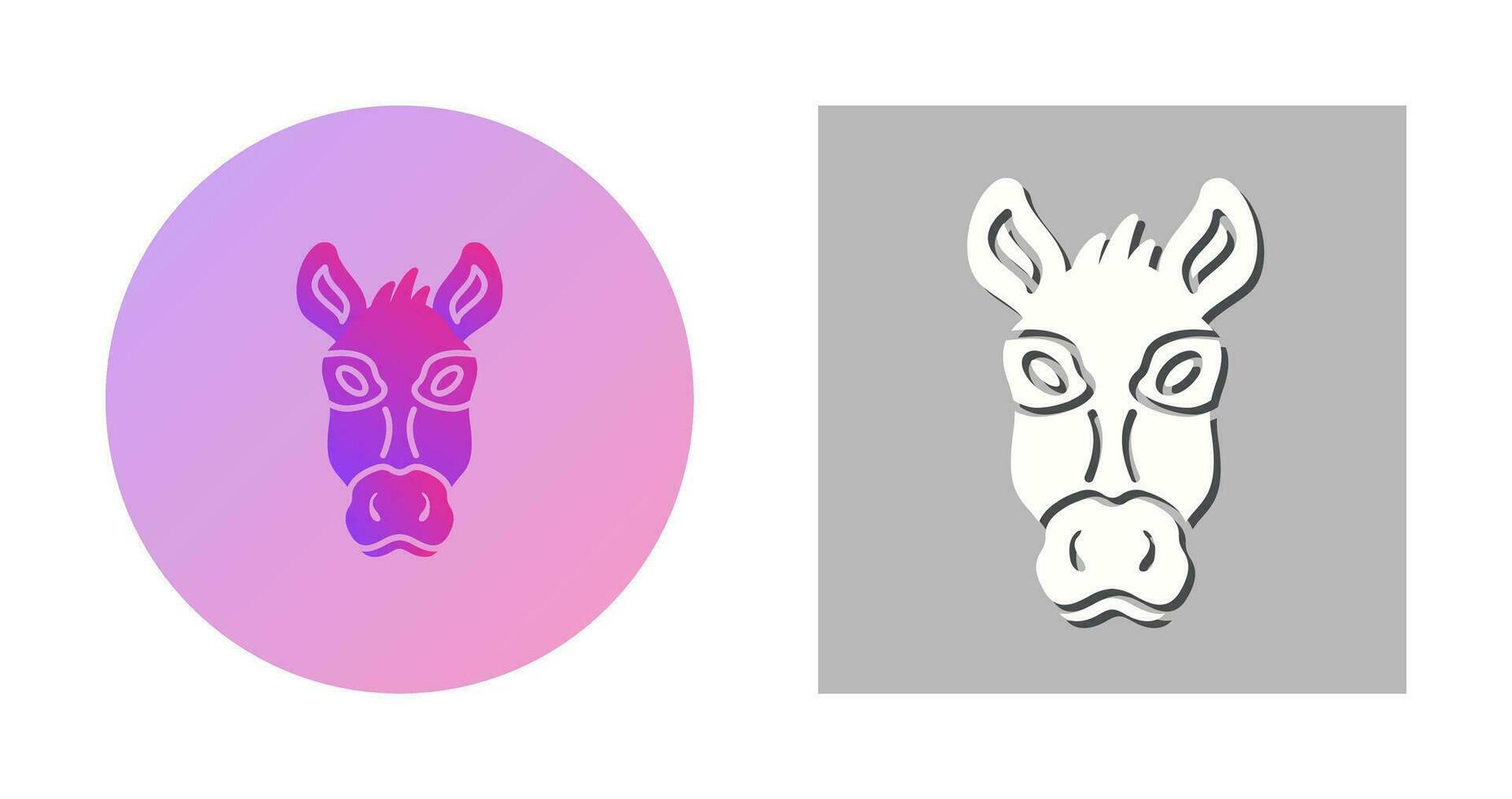 Donkey Vector Icon