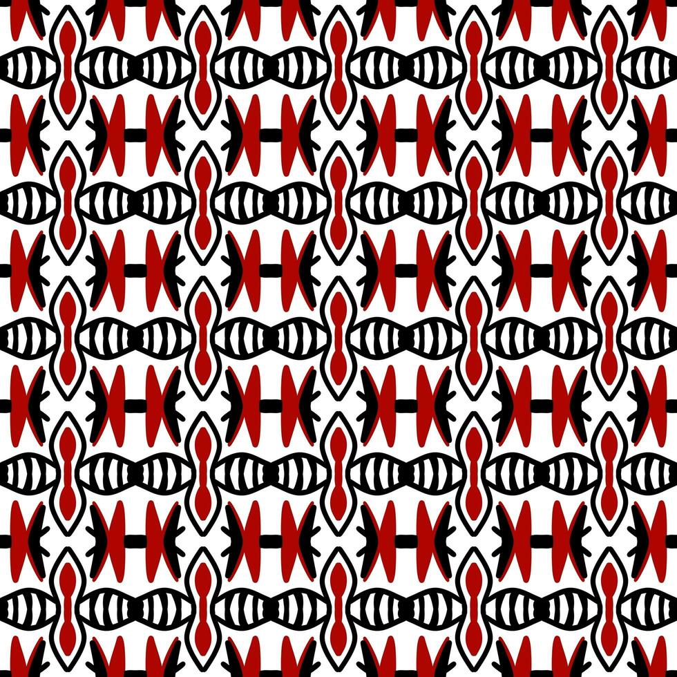 seamless geometric pattern of black and white colors photo