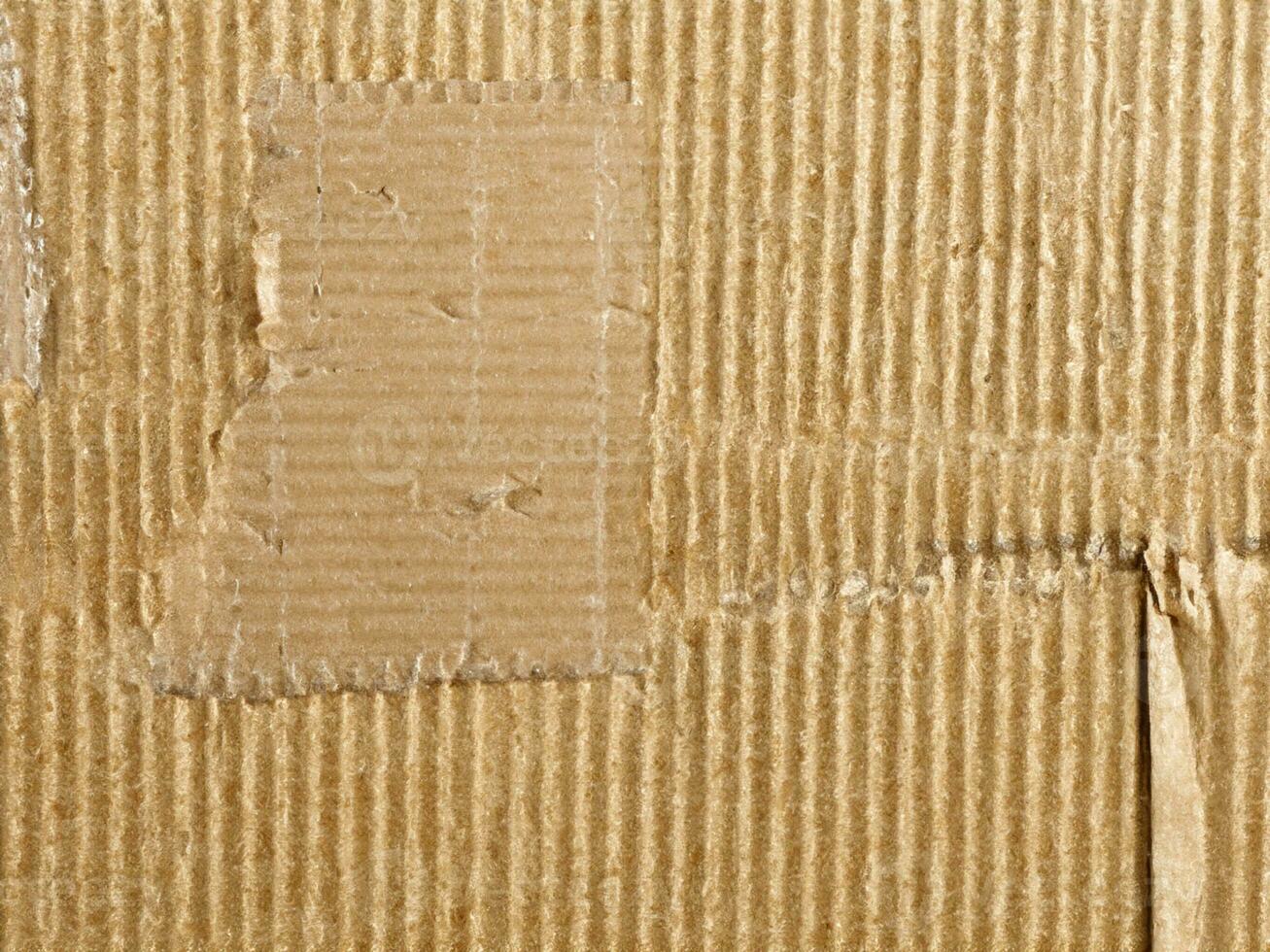 brown cardboard box texture background photo