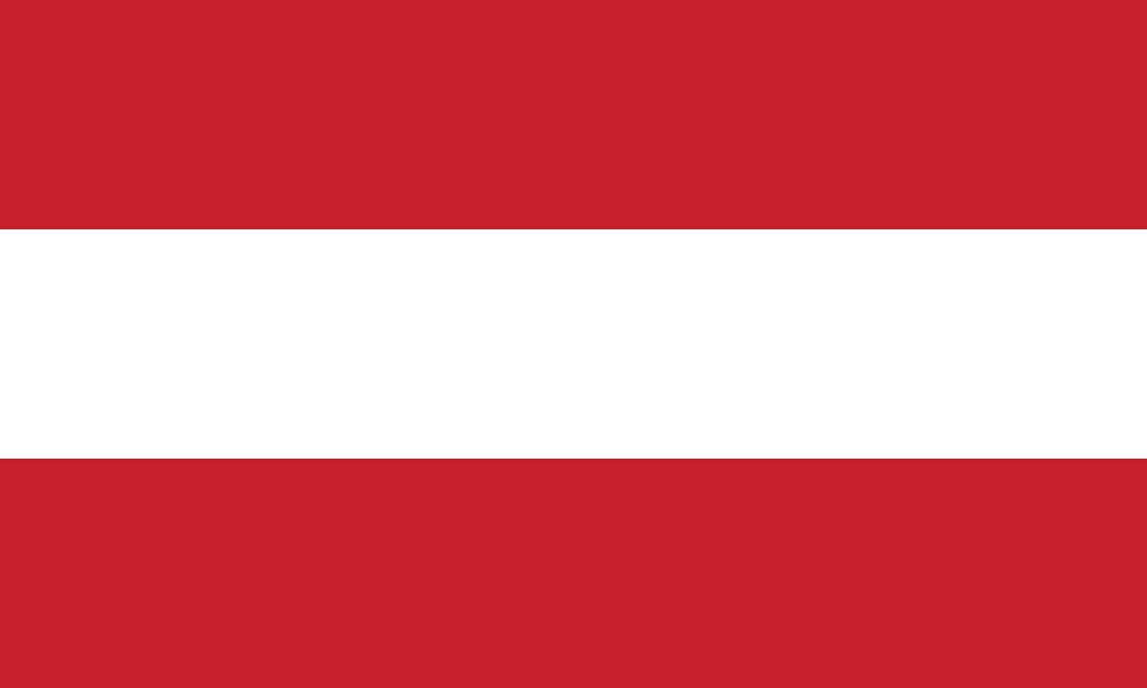 plano ilustración de Austria bandera. Austria bandera diseño. vector