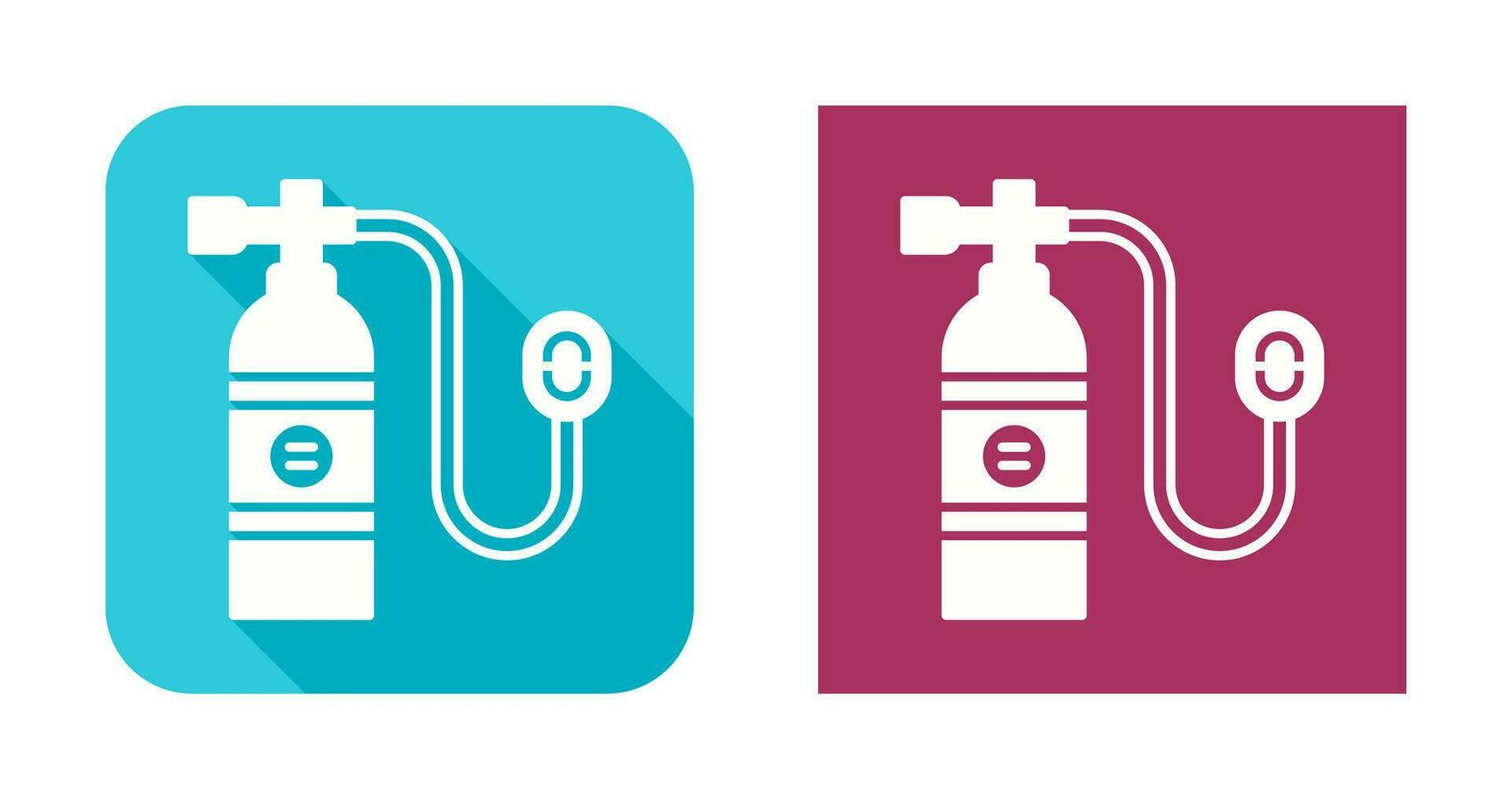Oxygen Tank Vector Icon