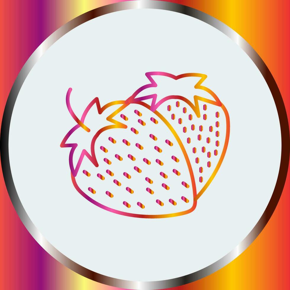 Strawberry Vector Icon