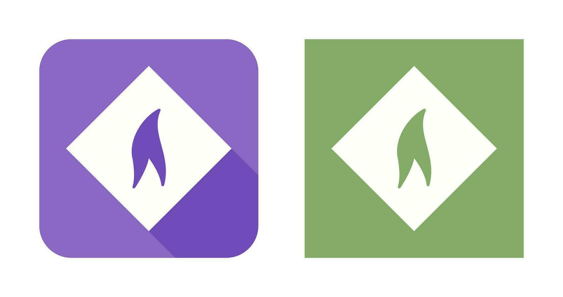 Flammable Material Vector Icon