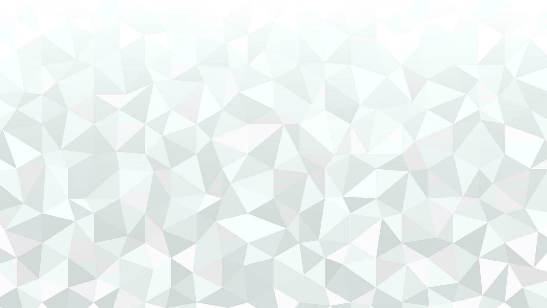 Abstract Gray and White triangles background vector