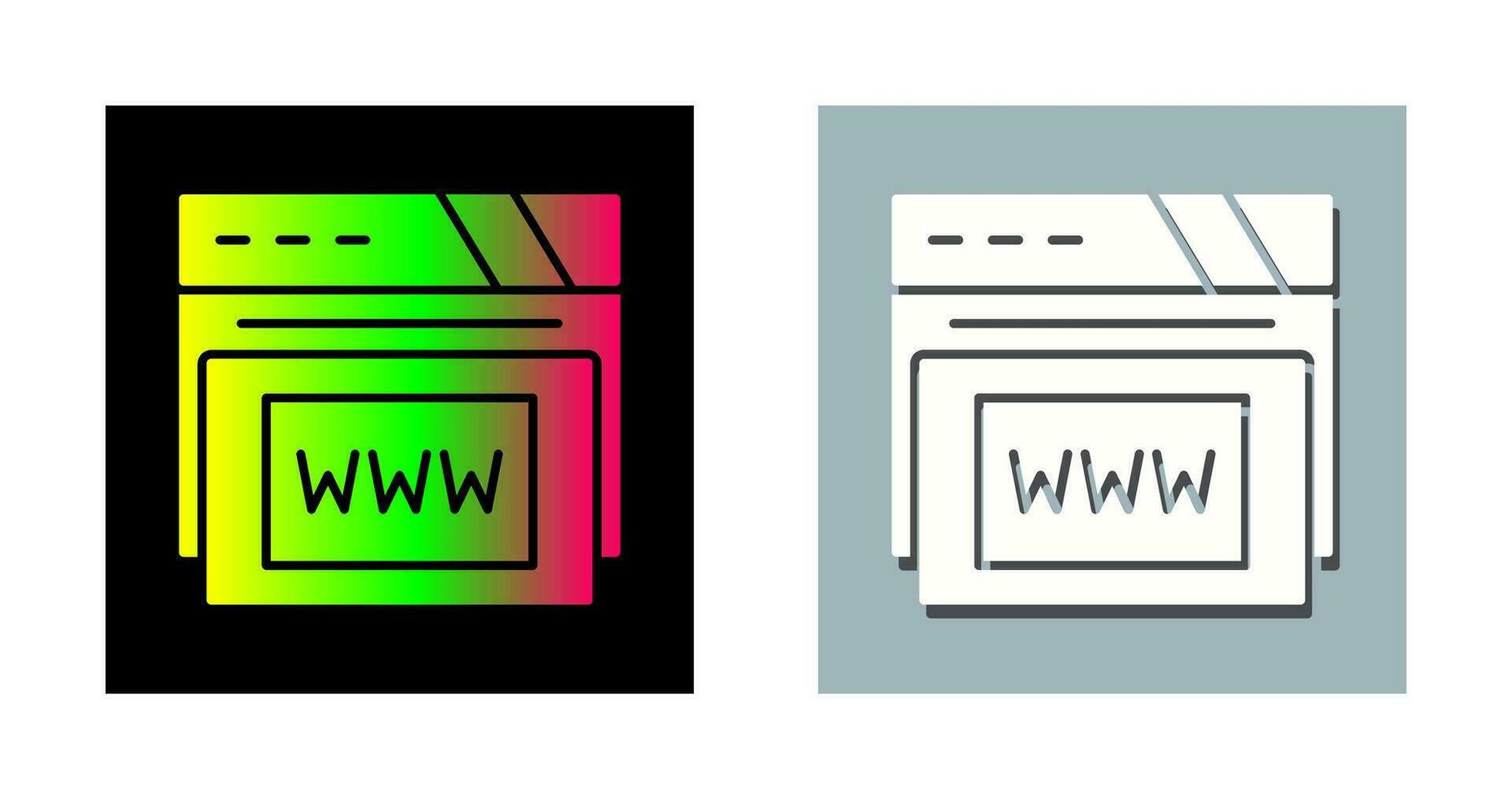 Www Vector Icon