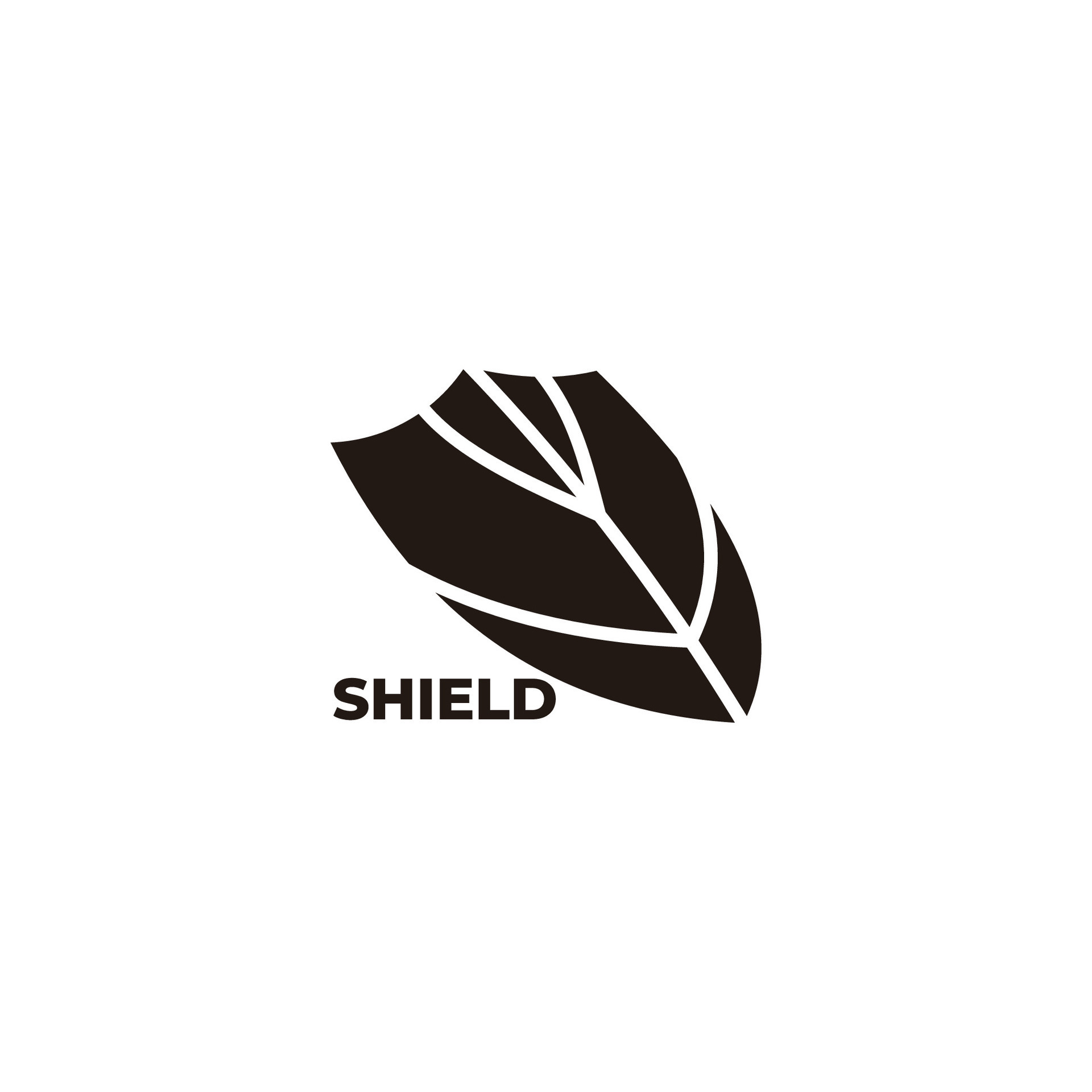 simple geometric shield logo vector 31094715 Vector Art at Vecteezy