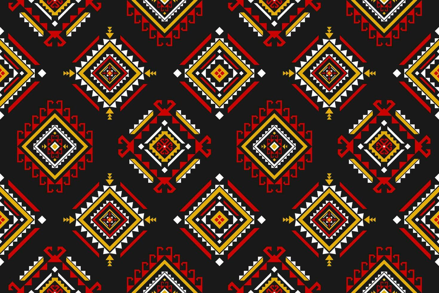 geométrico étnico sin costura modelo tradicional. americano, mexicano estilo. azteca tribal ornamento impresión. vector