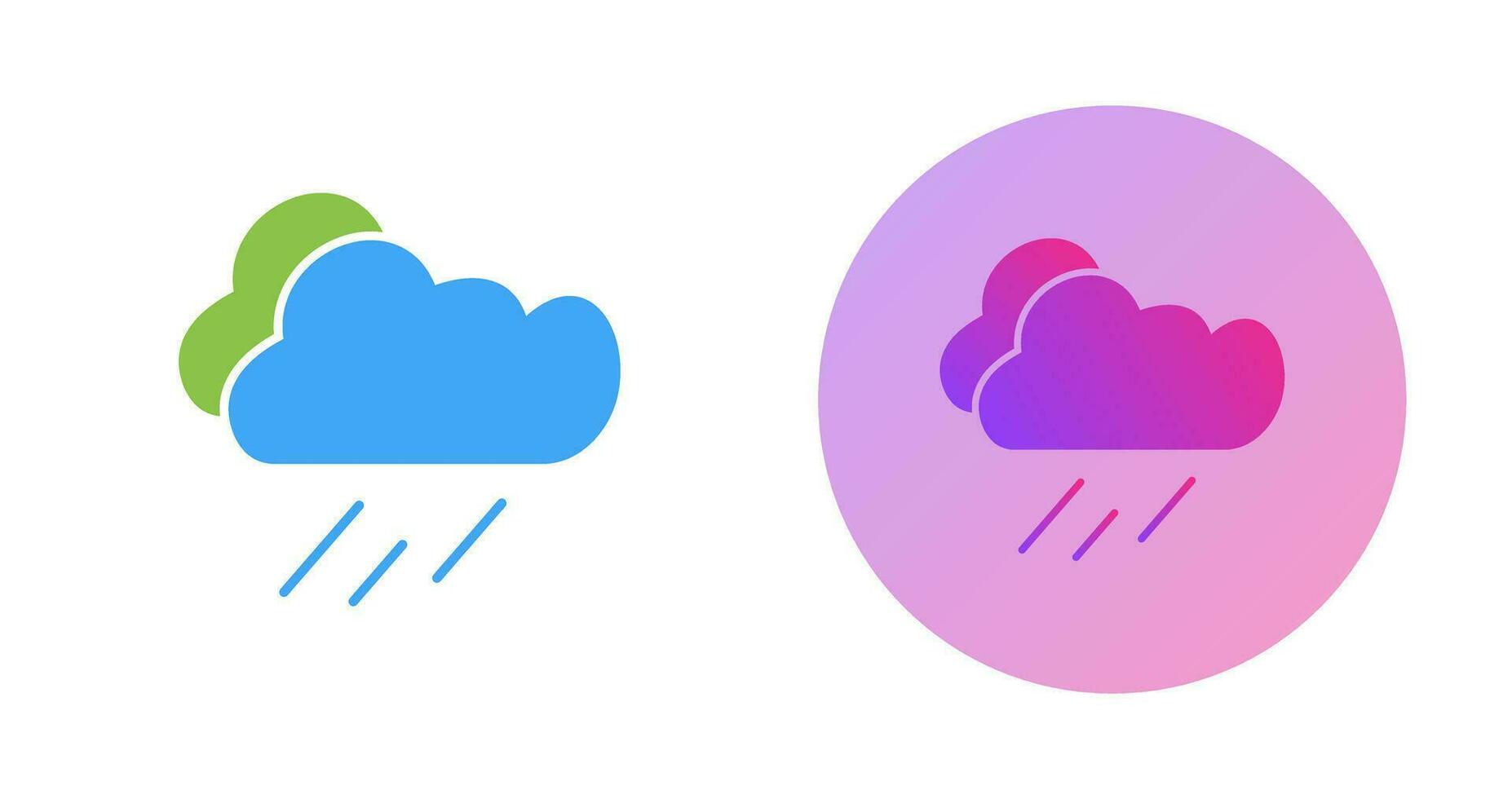 Rain Vector Icon