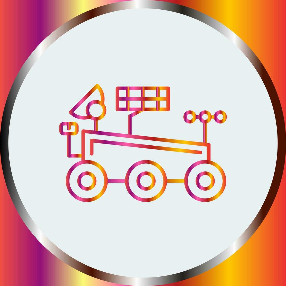 Mars Rover Vector Icon