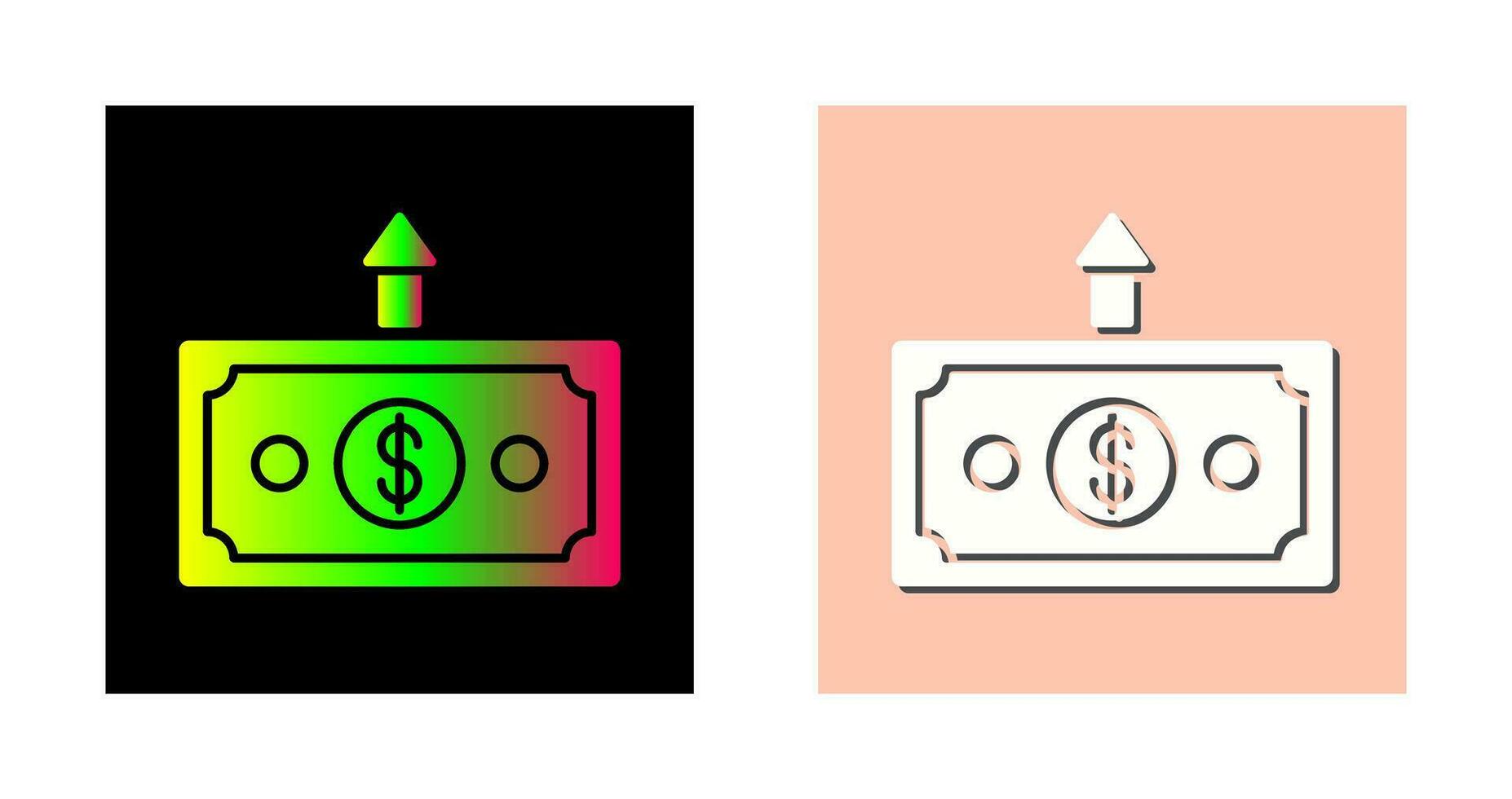 Money Up Vector Icon