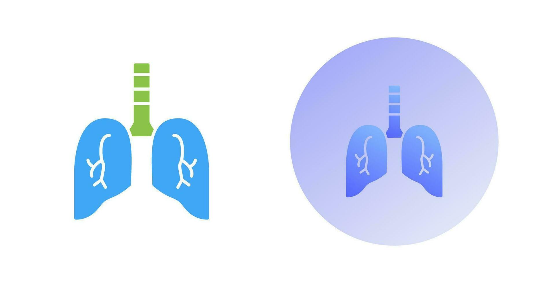 Lung Vector Icon