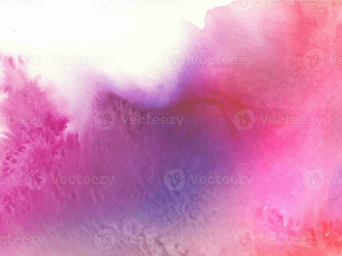 Pink watercolor abstract background photo