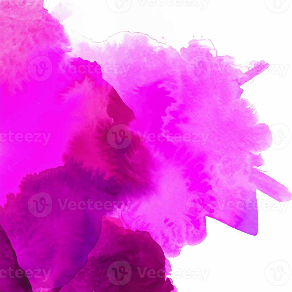 Pink watercolor abstract background photo