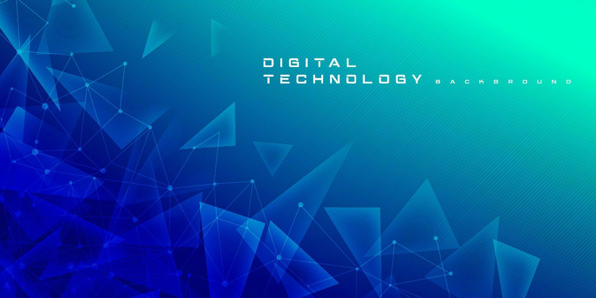 Digital technology speed connect blue green background, cyber nano information, abstract communication, innovation future tech data, internet network connection, Ai big data, line dot illustration 3d vector