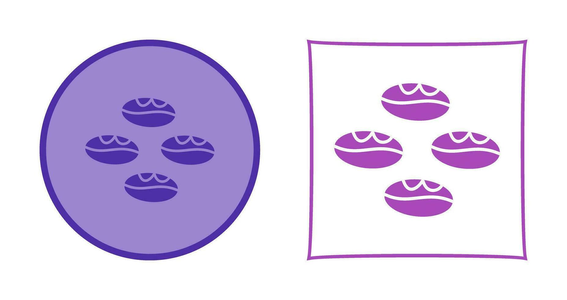 Coffee Beans Vector Icon