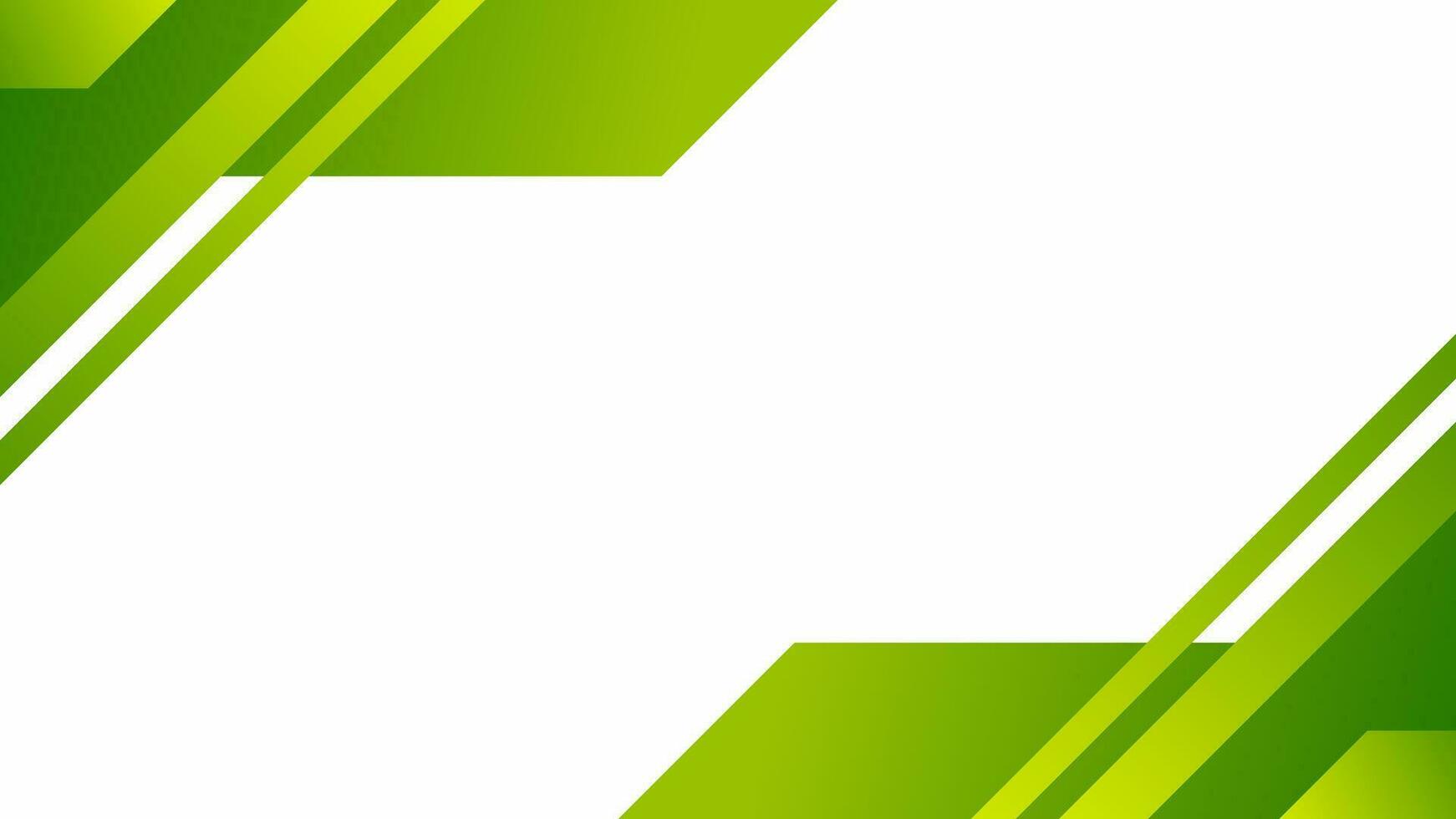 Abstract background vector illustration. Simple background with green gradient color. Abstract background for wallpaper, landing page, banner or layout