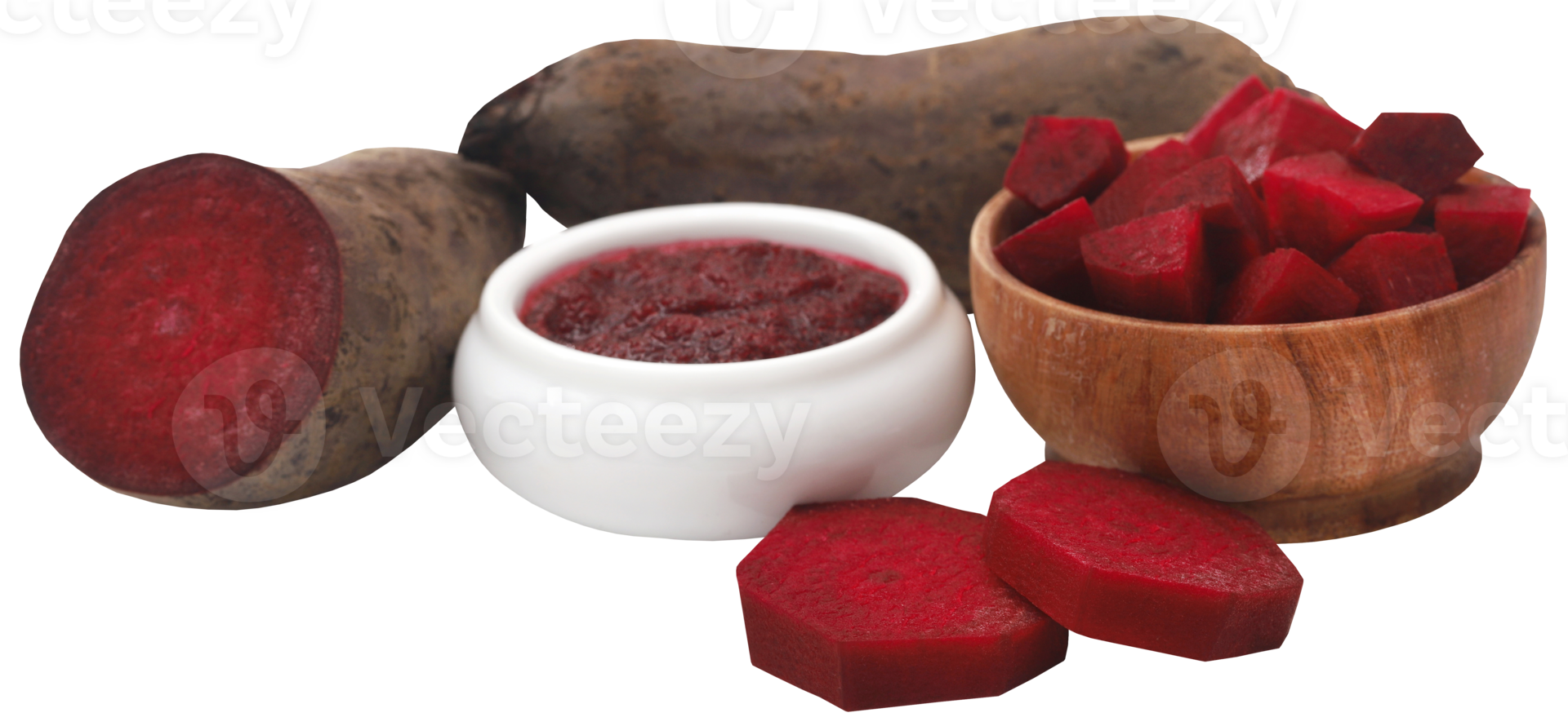 Beetroot paste in a bowl png