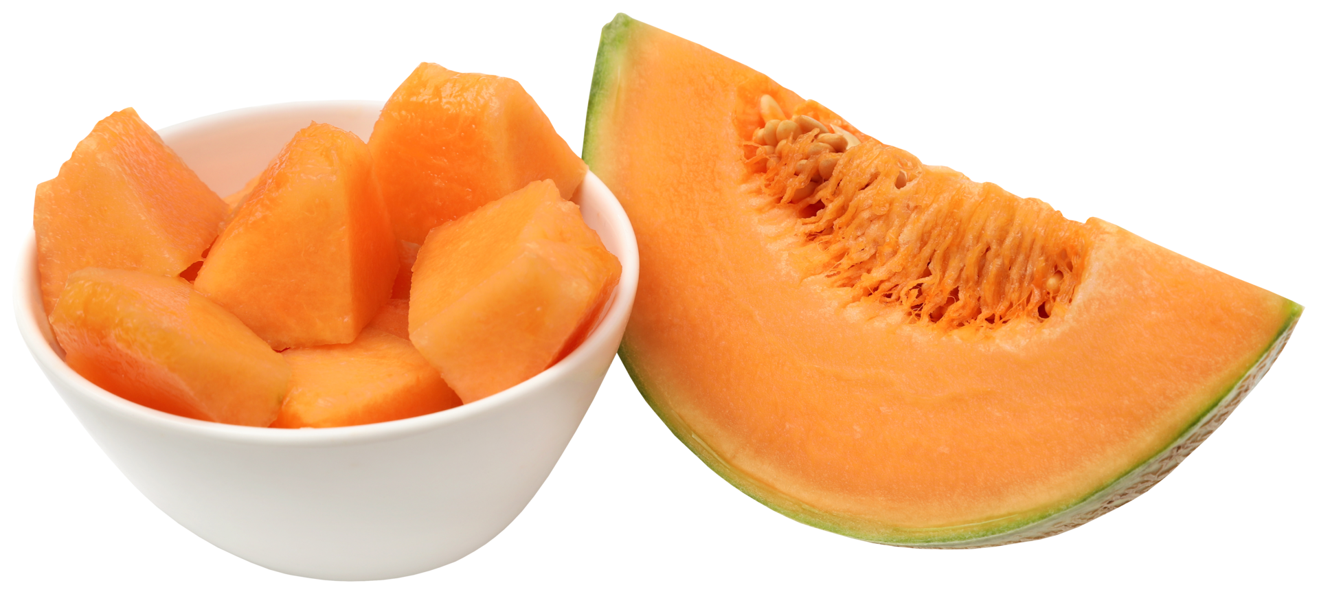 Cantaloupe or rockmelon 31097672 PNG