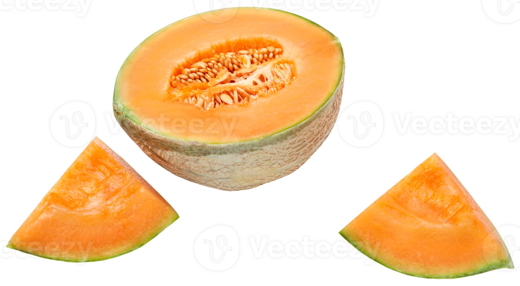 Cantaloupe or rockmelon png