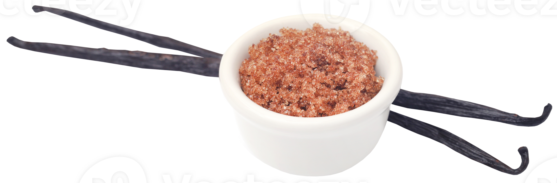 Vanilla pods with brown sugar png
