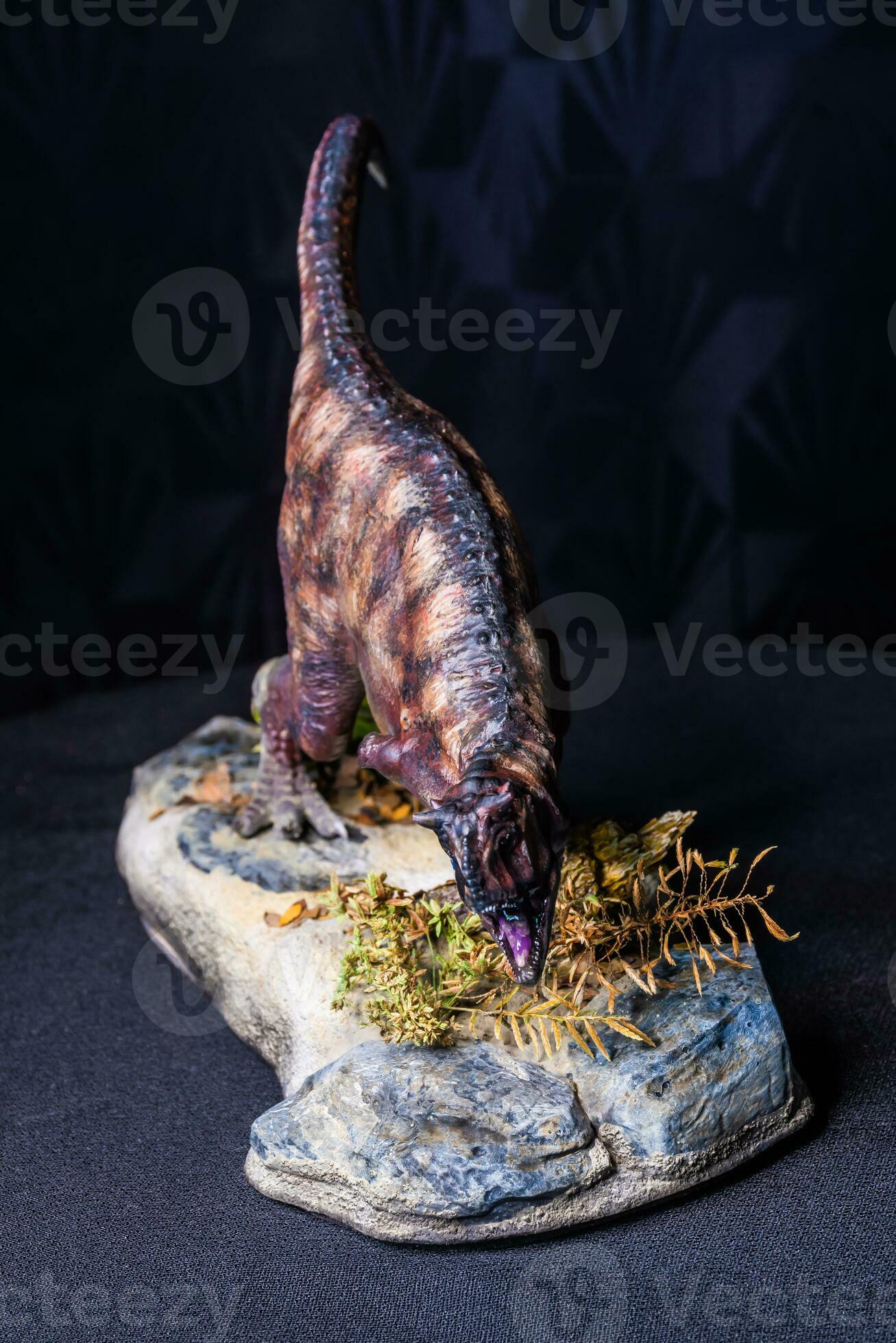 Carnotaurus Dinosaur in the dark 31098505 Stock Photo at Vecteezy