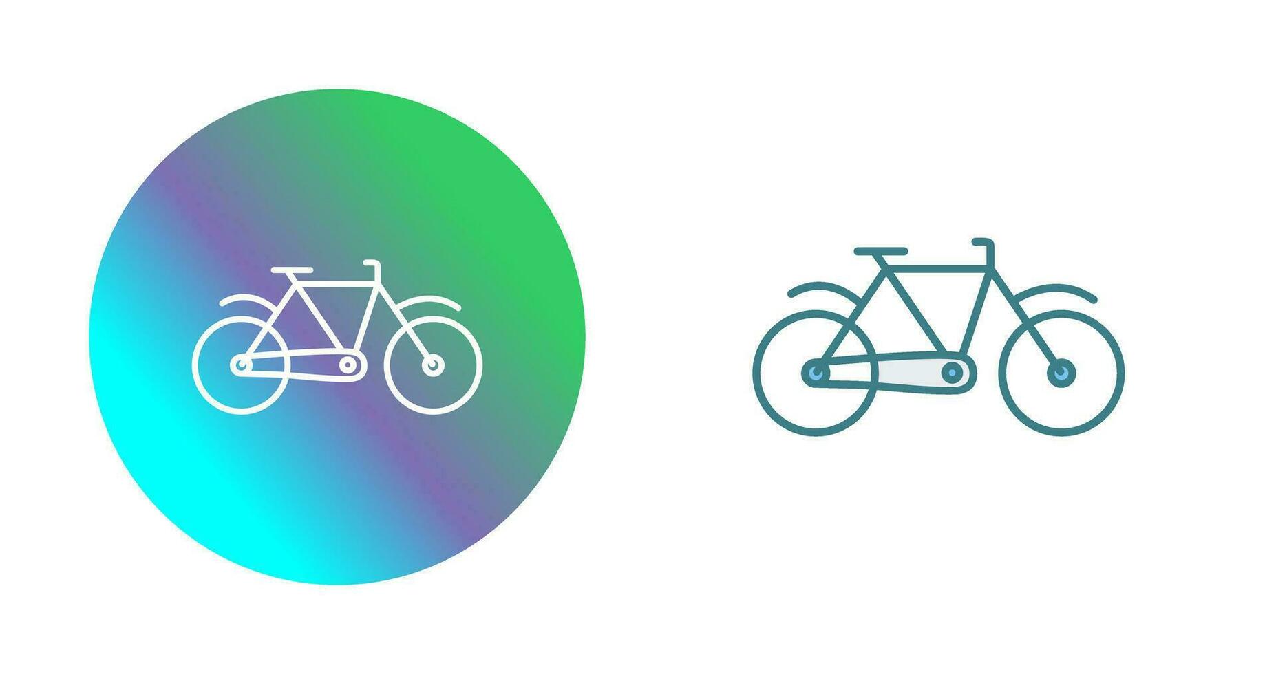 icono de vector de bicicleta