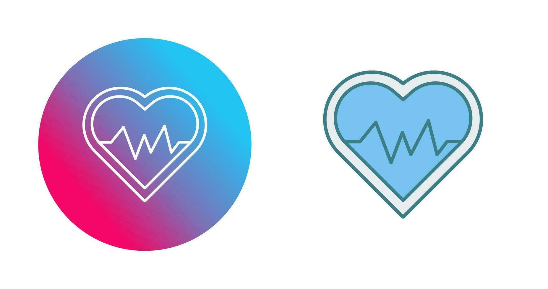 Heart Beat Vector Icon