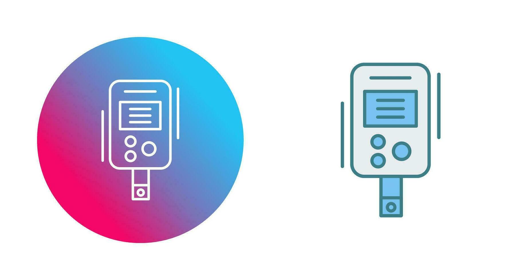 Diabetes Test Vector Icon