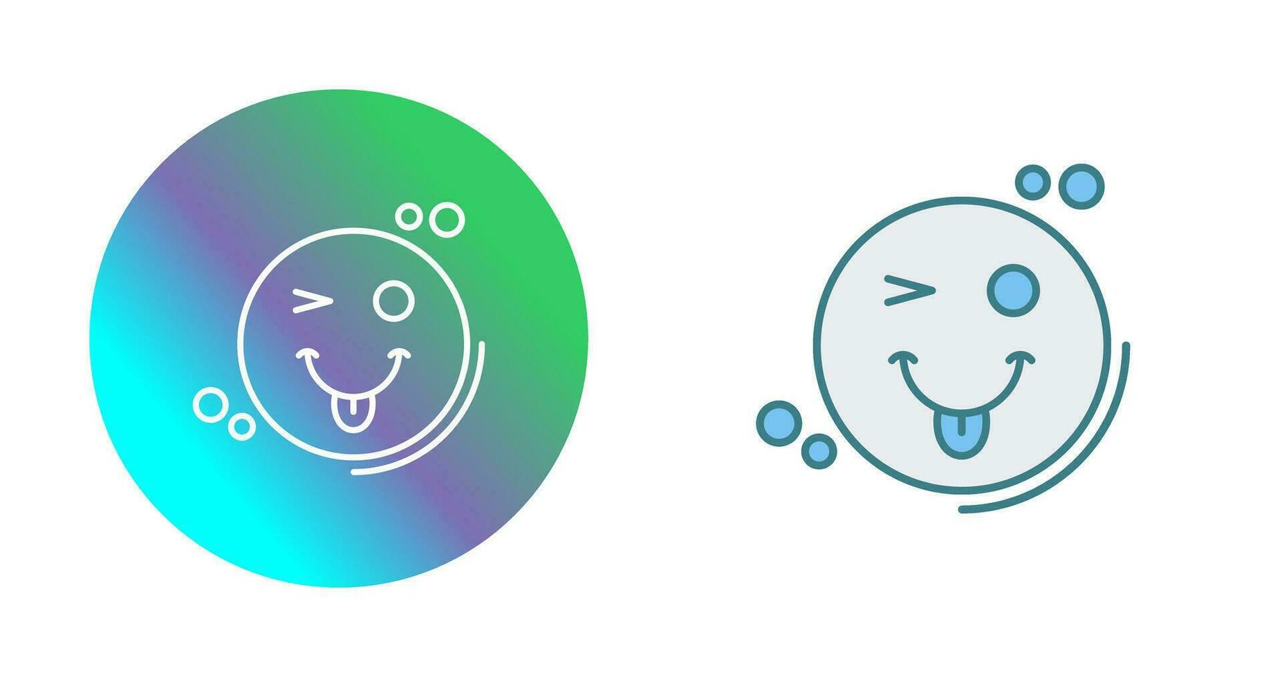 Tongue Out Vector Icon