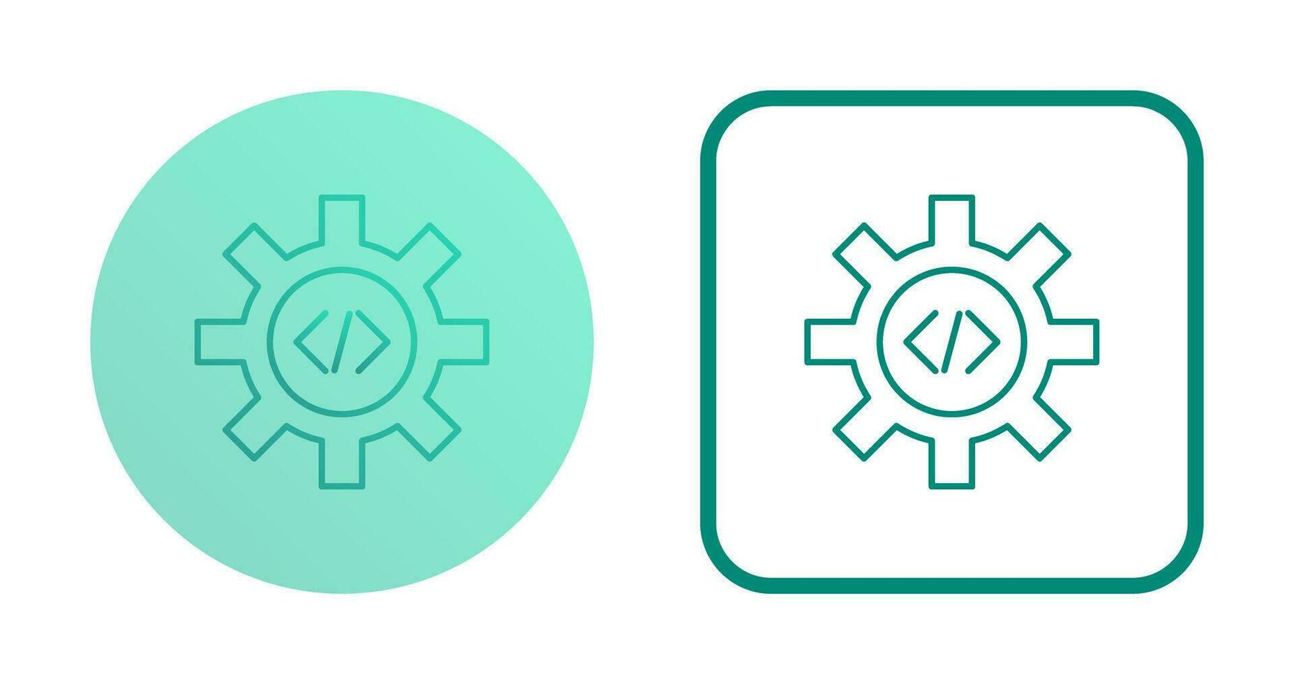 Unique Code Optimization Vector Icon