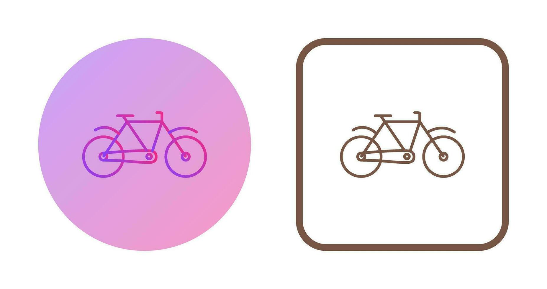 icono de vector de bicicleta